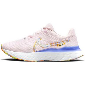 Nike Womens React Infinity (Light Soft Pink-Purple/White, US Footwear Size System, Adult, Women, Numeric, Medium, 11)