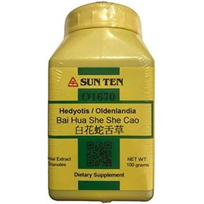 Sun Ten - HEDYOTIS/OLDENLANDIA Bai Hua She She Cao Concentrated Granules 100g O1670 by Baicao