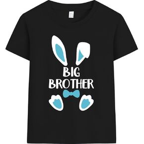Easter T-Shirts Baby Boys Girls Short Sleeve Shirts Toddler Hip Hop Dabbing Bunny Squad Graphic Tees Tops