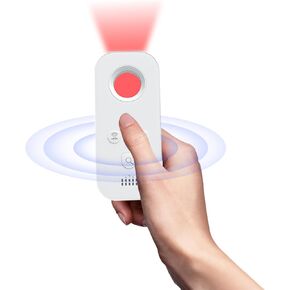 Hidden Camera Detectors, Listening Device Detector, GPS Tracker Detector, Anti-Spy Detector, Bug Detector Electronic Sweeper, RF Signal Detector,4 Levels Sensitivity 3 Modes, 40H Working