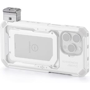 Tilta Khronos Release Adapter Compatible with iPhone 15 Pro/Pro Max (Black, Cold Shoe)