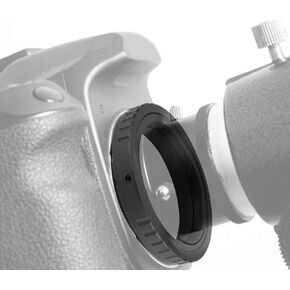 Pomya Telescope Connecter Ring for Camera, Aluminum Alloy M48*0.75 Mount Adapter Ring Telescope Eyepiece Lens for Nikon/Camera(M48-AI)