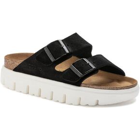 Birkenstock Arizona Chunky Suede Women's Black Sandals