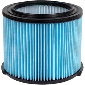 Nispira VF3500 Vacuum Filter Replacement Compatible with Ridgid Wet/Dry Vac 3-Layer Filters WD4050 WD4070 WD4522, 1 Pack