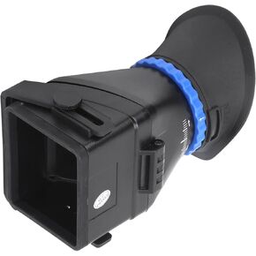 Camera Viewfinder, ST‑1 Camera Screen Viewfinder for Camera Camcorder with 3in 3.2in Screen SLR Viewfinder 3X Magnifier Viewfinder Camera Camcorder Professional Camera LCD View Finder Artist
