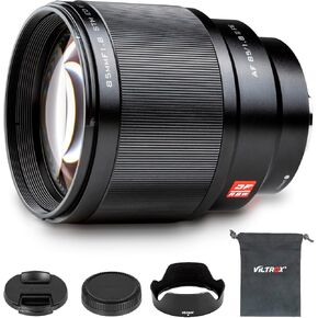 VILTROX 85mm f/1.8 F1.8 Mark II Full-Frame E-Mount Camera Lens Support AF Auto Focus for Sony A7II A7III A7RIII A7SIII A7II A7RIV A9 A6600 A6500 A6400 A6300 A6100 A6000 A5100 A5000 A7C A7R