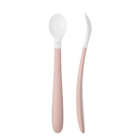 BabyBjörn Feeding Spoon, 2-Pack, Powder Pink