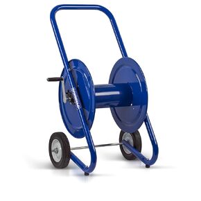 Coxreels 117-3-200-DM Crank Dolly Hose Mount | عربة خرطوم الماء مع عجلات | صناعة خرطوم المياه الصناعية عربة | بكرة متنقلة لخرطوم الحديقة | يناسب 3/8 '' x 200 'خرطوم | 21 "× 19" × 36.25 "