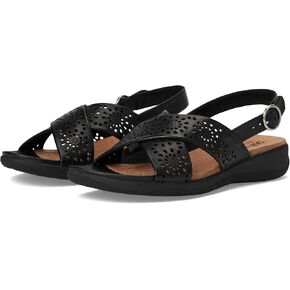SoftWalk Women's Tillman Sling Perf Flat Sandal