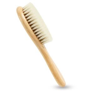 Soft Baby Hair Brush Toddler Hair Brush Soft Bristle Hair Brush with Wooden Handle Soft Bristle for Newborn Hair Brush for Wet Dry Hair Styling Hair Accessories