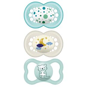 MAM Variety Pack Baby Pacifier (Unisex)