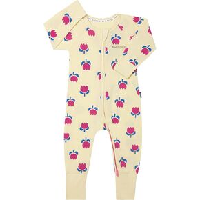 Bonds Baby Zippy - Cotton Blend Zip Wondersuit, Print R2V