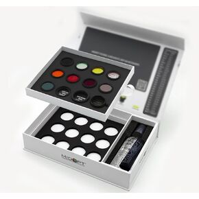 Filter Kit, 10 Most Common Machine Vision Filters for Testing in UV, VIS and NIR, Plus UV Filter, 3 IR Filters, Polarizer Filter, FK201-27, Fits M27 Filter Thread, Step Up & Down Rings