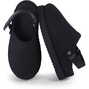 Genuine Suede Clogs for Women - Memory Foam Platform Clogs Lightweight Womens Clogs & Mules Gold Star Clog Sandals Potato Shoes 2025