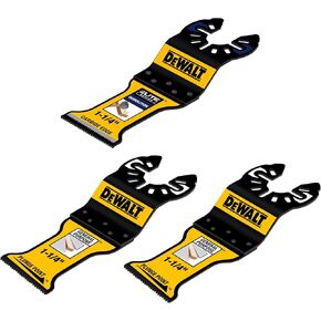 DEWALT Elite Series Oscillating Tool Blades, Metal and Wood General Purpose, 3 Pack (DWA4258C-3)