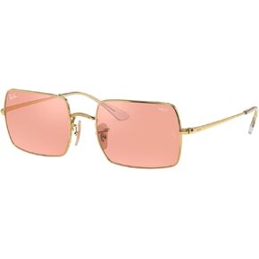 Ray-Ban RB1969 Rectangular Sunglasses for Men for Women + BUNDLE With Designer iWear Complimentary Eyewear Kit