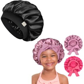 YANIBEST Bonnet for Men Hair Bonnet for Sleeping Silk Bonnets for Girls Boys Infant