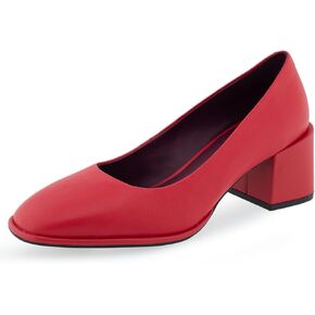 Aerosoles Women's Alae Pump, Racing Red Leather, 12