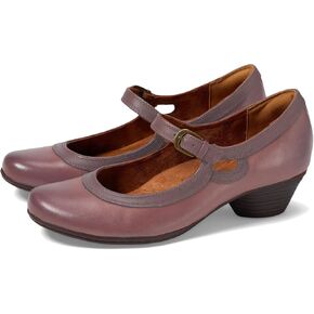 SHODENSE Women Retro Chunky Heel Mary Jane Shoes Round Toe Ankle Strap Dress Pumps Sandals 2 inch Mid Block Heel Mary Janes Two Tone Matte Buckle Retro Comfort Wedding Office Ladies 4-11 M US