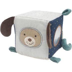MON AMI Safari Activity Cube for Toddlers – 5.5x5.5x5.5", Montessori Toys for Babies & Toddlers, Sensory Interactive Learning Toys