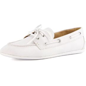 CUSHIONAIRE Women's Anchor Boat Shoe – Classic Slip-On Moccasin Loafer with Nautical Detailing + Memory Foam, Wide Widths Available
