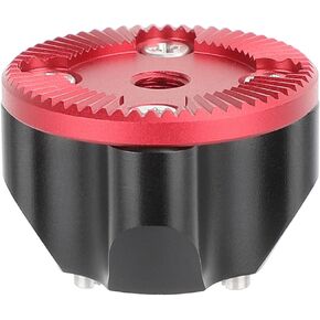 CAMVATE M6 Rosette with 3/8"-16 Anti-Twist Accessory Mount (Red/Black)-3679