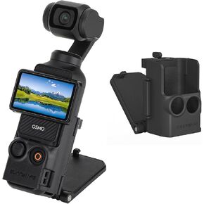 Magnetic Mount Stand Compatible with DJI Osmo Pocket 3, Multifuctional Magnetic Mount Camera Desktop Base Stand Holder Expansion Adapter Mount Bracket，DJI OSMO Pocket 3 Accessories