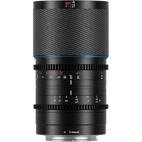 SIRUI Saturn 50mm, 75mm T2.9 1.6X Full Frame Carbon Fiber Anamorphic Lens, Cine Lens for E Mount Cameras, Less Than 500g (Neutral Flare)