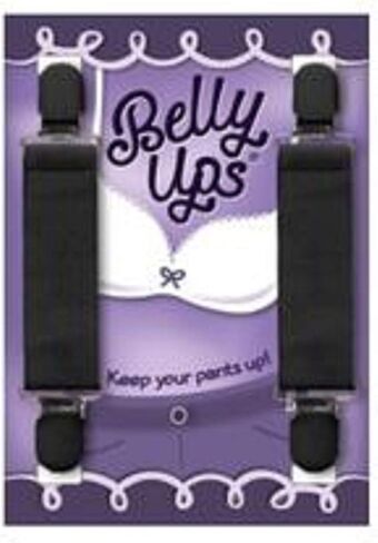 Belly Ups! The Original Maternity Suspenders Black One Size in Saudi Arabia
