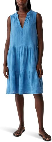 فستان ديزي حريمي بدون أكمام من مايكل ستارز - تنورة ناعمة بطبقات in Kuwait