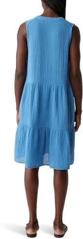 فستان ديزي حريمي بدون أكمام من مايكل ستارز - تنورة ناعمة بطبقات in Kuwait