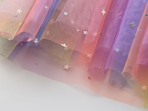 Girls Casual Tulle Tutu Dress Baby Toddler Ruffle Sleeves Bow Princess Party Dresses in Saudi Arabia