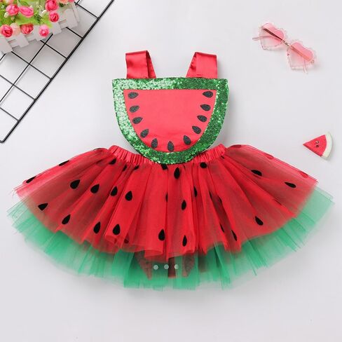 AWIBMK Baby Girls 1st 2nd Birthday Outfit Sequin Tulle Ruffle Sleeveless Backless Princess Party Tutu Dress with Headband in Kuwait