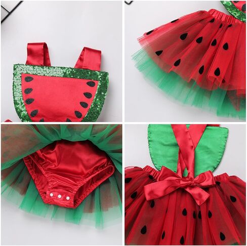 AWIBMK Baby Girls 1st 2nd Birthday Outfit Sequin Tulle Ruffle Sleeveless Backless Princess Party Tutu Dress with Headband in Kuwait