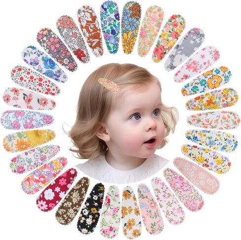 30pcs مقاطع شعر فتاة الأزهار طباعة مقاطع شعر مفاجئة in Kuwait