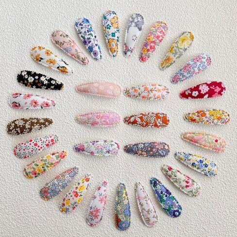 30pcs مقاطع شعر فتاة الأزهار طباعة مقاطع شعر مفاجئة in Kuwait