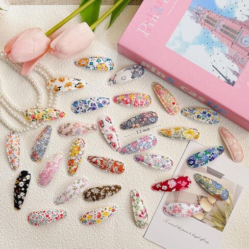 30pcs مقاطع شعر فتاة الأزهار طباعة مقاطع شعر مفاجئة in Kuwait