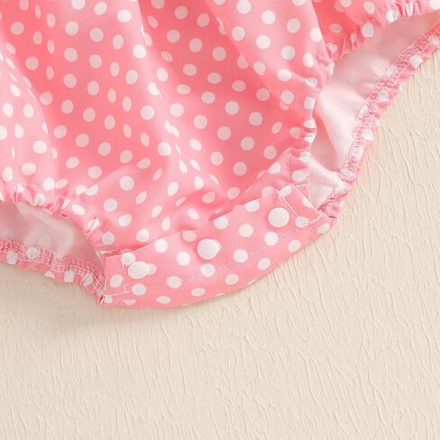 Valentines Day Newborn Infant Baby Girl Romper Bow Toddler Girls Jumpsuit Long Bell Sleeve Top Spring Clothes in Saudi Arabia