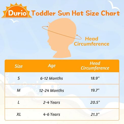 Baby Boy and Girl Sun Hat with UPF 50+ Summer Protection Stylish Bucket Hat for Kids Toddler Baby Hats Perfect for Beach Days in Saudi Arabia