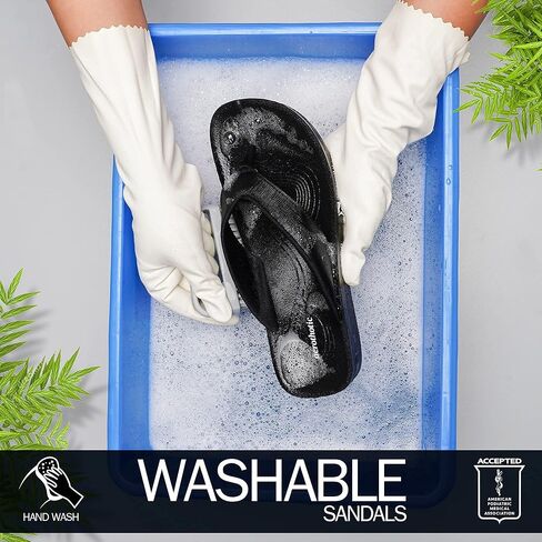 AEROTHOTIC Slip On Recovery Footwear Plantar Fasciitis Flip Flops for Women Yoga Mat Outdoor Walking Beach Ladies Arch Support Summer Thong Dressy Casual Sandals Comfortable Vacation Essentials in Kuwait