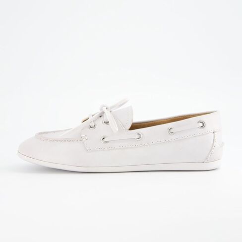 CUSHIONAIRE Anchor Lightweight Boat Shoes for Women | Slip-On Moccasin Loafers with Nautical Design | Wide Widths Available in Saudi Arabia