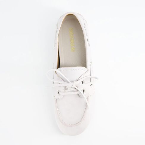 CUSHIONAIRE Anchor Lightweight Boat Shoes for Women | Slip-On Moccasin Loafers with Nautical Design | Wide Widths Available in Saudi Arabia
