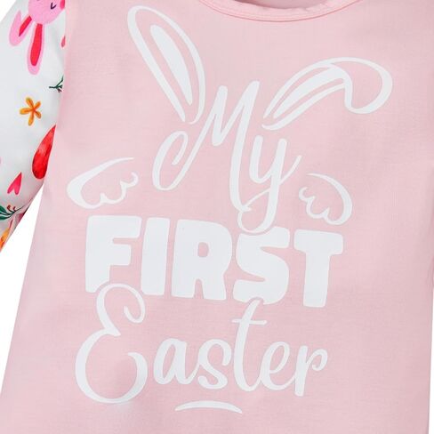 Mommy's New Man 2PCS Newborn Baby Girl First Valentines Day Romper Ruffle Heart Bell Bell Suit مع عصابة رأس in Kuwait