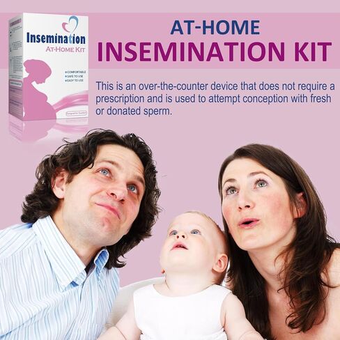 Insemination Kit at Home for Natural Conception - Fertility Support for Women and Families, Includes 2 Applicators & 2 Collection Cups in Kuwait