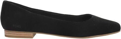 TOMS Womens Briella Ballet Flats Casual - Black in Saudi Arabia