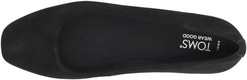 TOMS Womens Briella Ballet Flats Casual - Black in Saudi Arabia