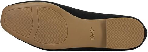 TOMS Womens Briella Ballet Flats Casual - Black in Saudi Arabia