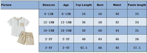 Toddler Baby Boy Summer Clothes Short Sleeve Button T Shirt Pocket Shorts Set Little Boy Outfit Casual Clothing in Kuwait