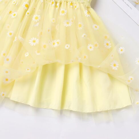 Ibtom Castle Baby Girls Tutu Dress Flutter Square Neck Neck Requins equins Princess Tulle Birthday Party Dress in Kuwait