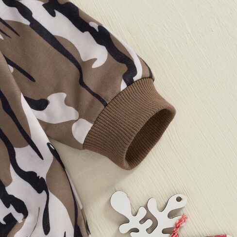 Baby Boy Duck Hunting Clothes Short Sleeve Camo Bubble Romper Shirt Onesie Bodysuit Infant Summer Outfit in Kuwait